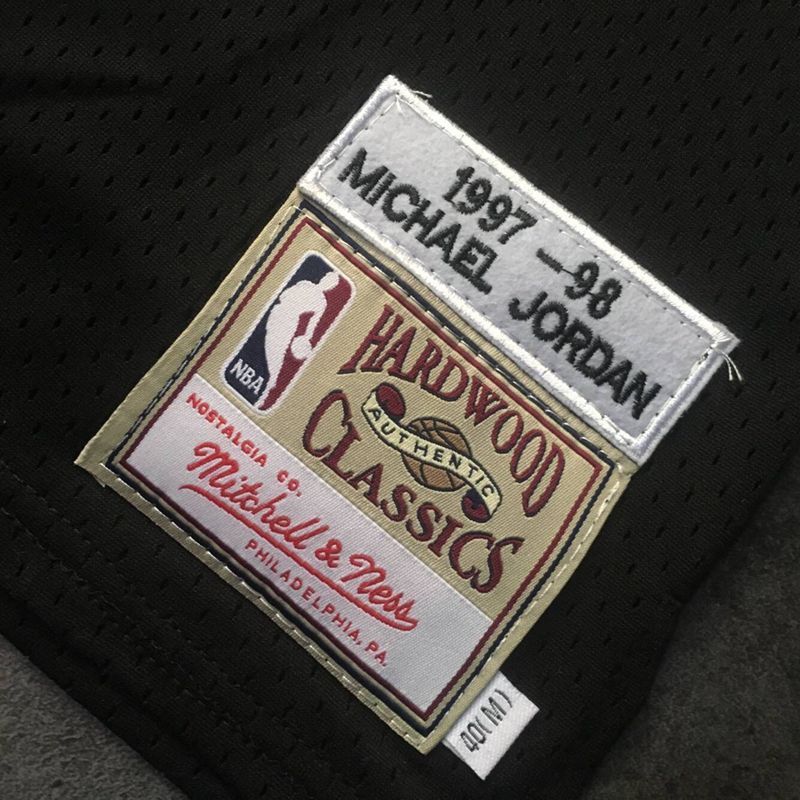 Michael Jordan Chicago Bulls 23 Black Jersey
