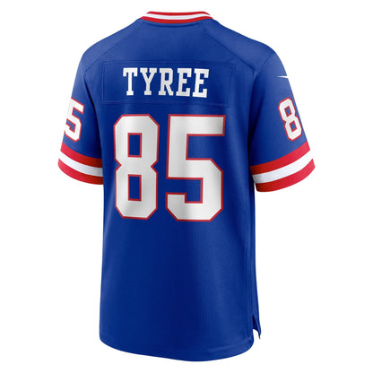 David Tyree New York Giants Nike Classic Retired   Game Jersey - Royal