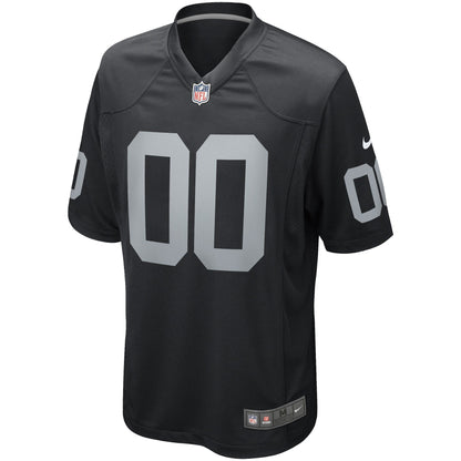 Jim Otto Las Vegas Raiders Nike Game Retired   Jersey - Black