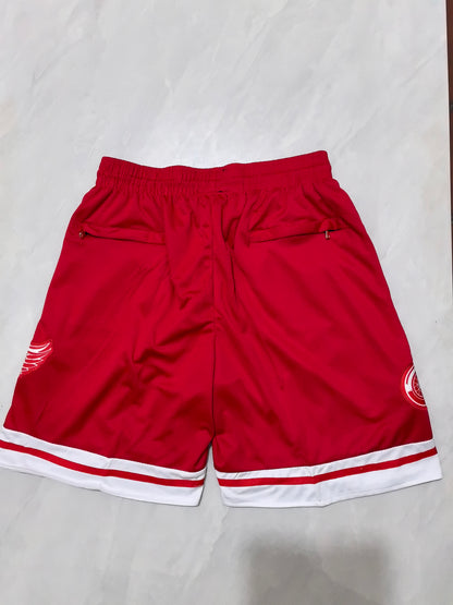 JUST DON Detroit Red Wings Pocket Shorts