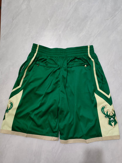 JUST DON Milwaukee Bucks Pocket Shorts