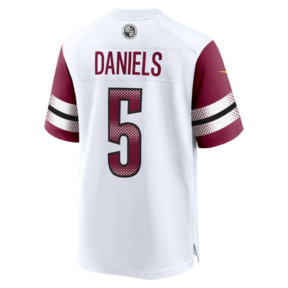 Jayden Daniels Washington Commanders Nike    Game Jersey - White