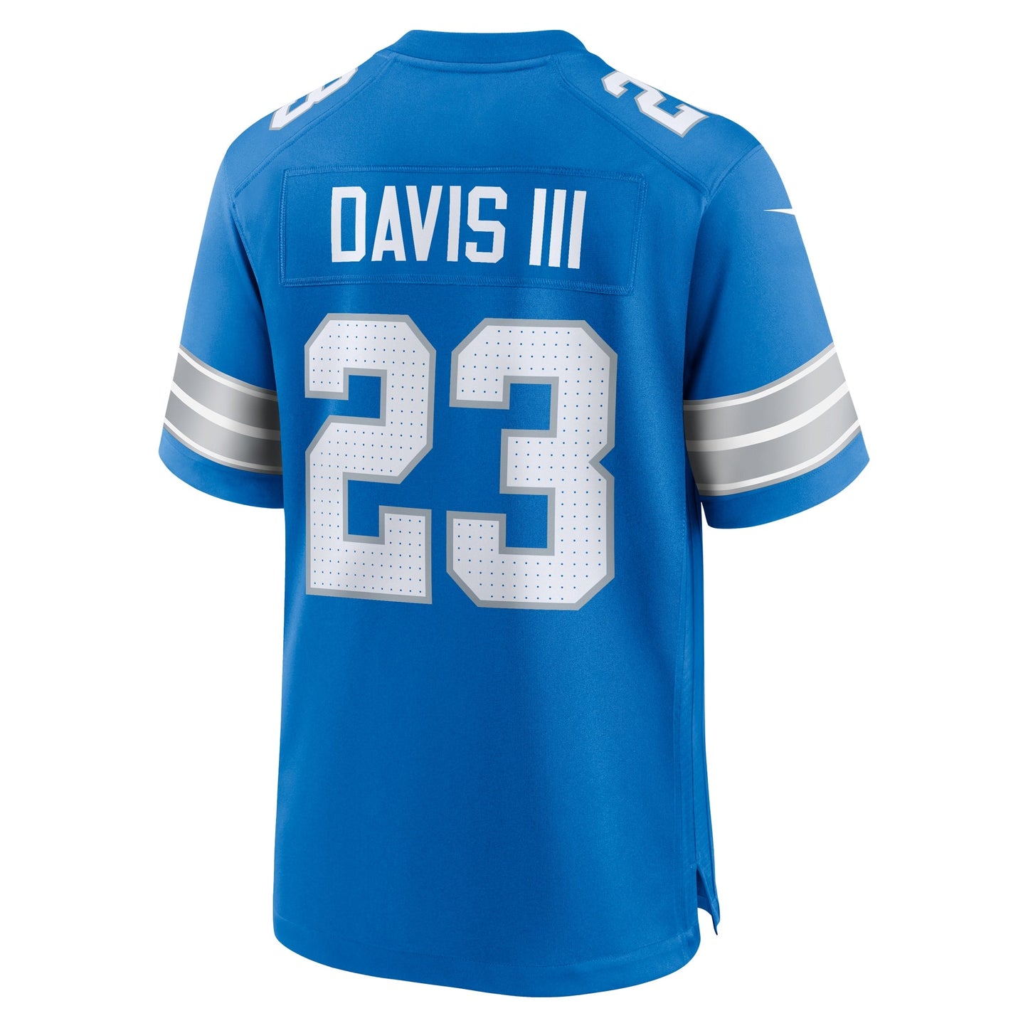 Carlton Davis III Detroit Lions Nike Game Jersey -  Blue