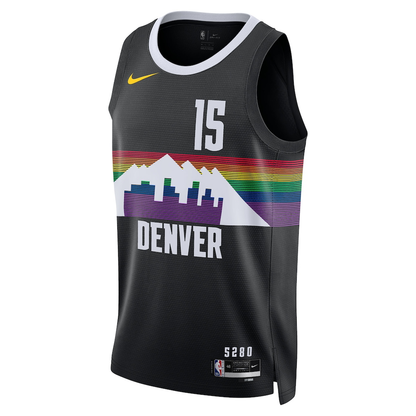 Denver Nuggets Nikola Jokić Nike Black 2025/26 Swingman Jersey - City Edition