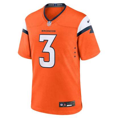 Wil Lutz Denver Broncos Nike Team Game Jersey -  Orange