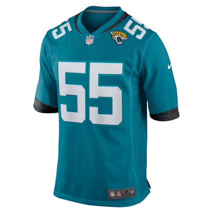 Dequan Jackson Jacksonville Jaguars Nike  Game Jersey -  Teal