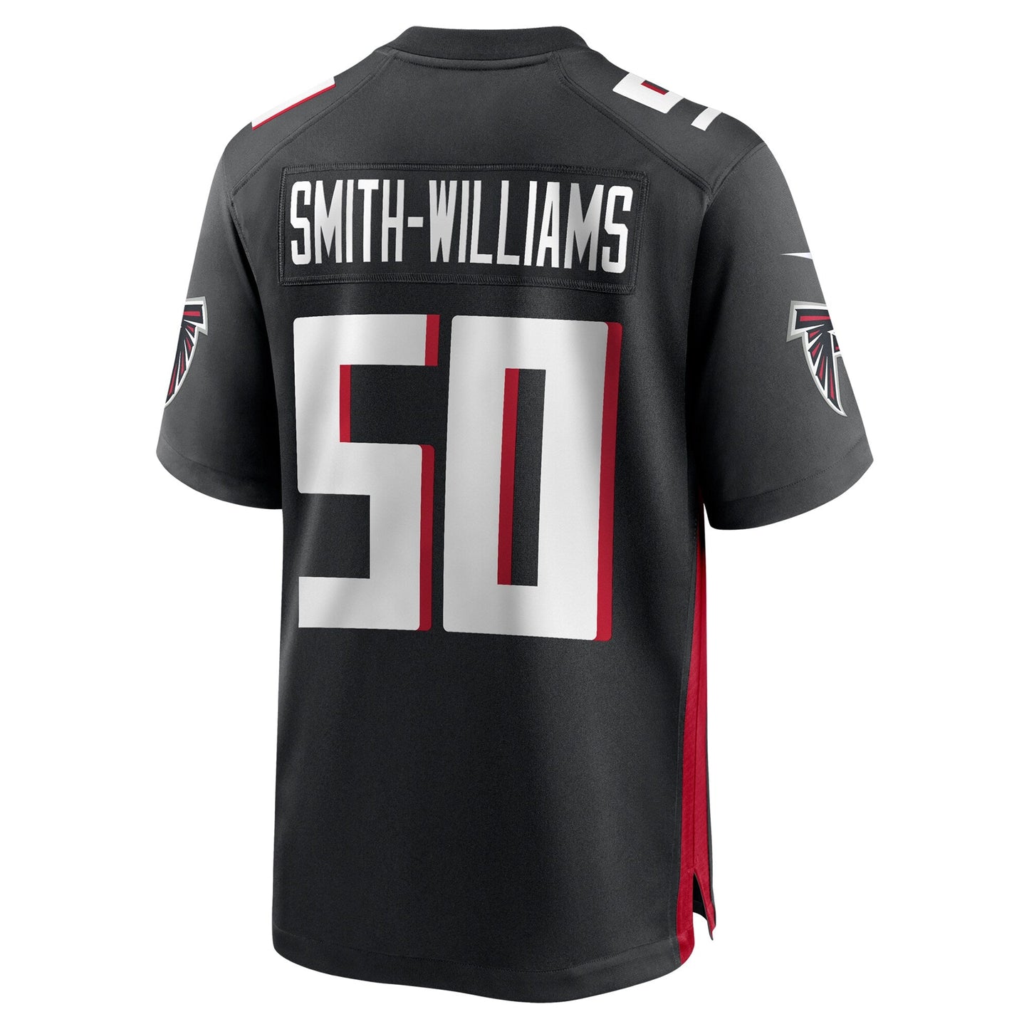 James Smith-Williams Atlanta Falcons Nike Team Game Jersey -  Black