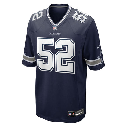 Men's Dallas Cowboys Tyler Booker Nike Navy 2025 NFL Draft First Round Pick Game Jersey