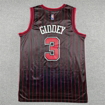 Chicago Bulls Josh Giddey #3 Statement 2026 City Edition Swingman - Embroidered Jersey