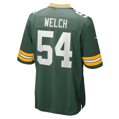 Kristian Welch Green Bay Packers Nike Team Game Jersey -  Green