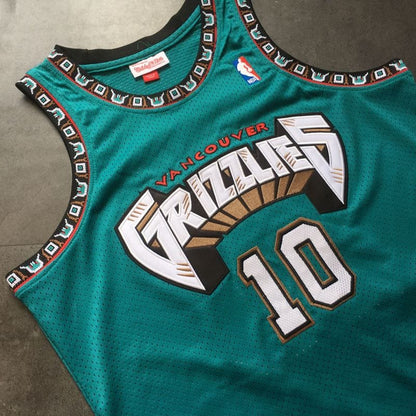 Mike Bibby Memphis Grizzlies Vancouver Throwback Jersey