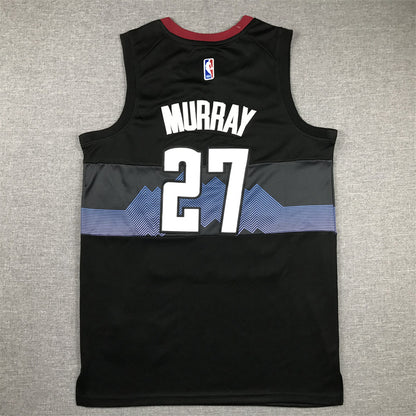 Denver Nuggets Jamal Murray #27 2024 City Edition — Embroidered Jersey