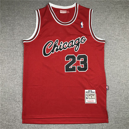 Michael Jordan Chicago Bulls 23 Red Jersey