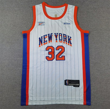 Unisex New York Knicks 2024/25 Embroidered Swingman Jersey City Edition