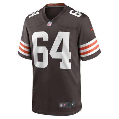 Joe DeLamielleure Cleveland Browns Nike Game Retired   Jersey - Brown