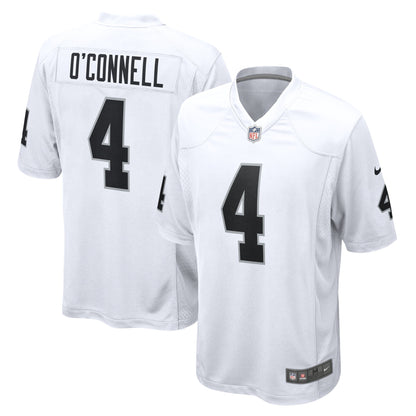 Aidan O'Connell Las Vegas Raiders Nike  Game Jersey -  White