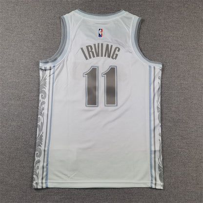 Youth Kyrie Irving Dallas Mavericks #11 City Edition Embroidered  Jersey