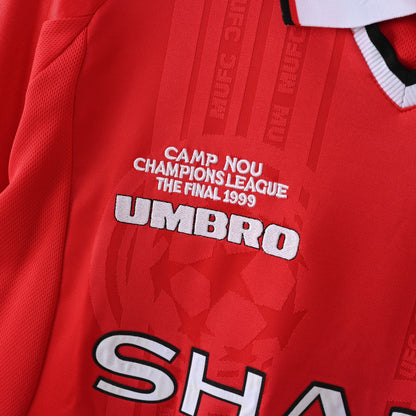1999 Manchester United Home Long Sleeve