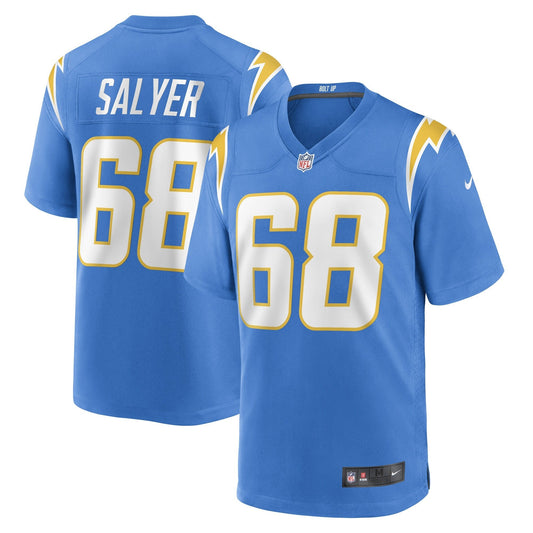 Jamaree Salyer Los Angeles Chargers Nike Game   Jersey - Powder Blue