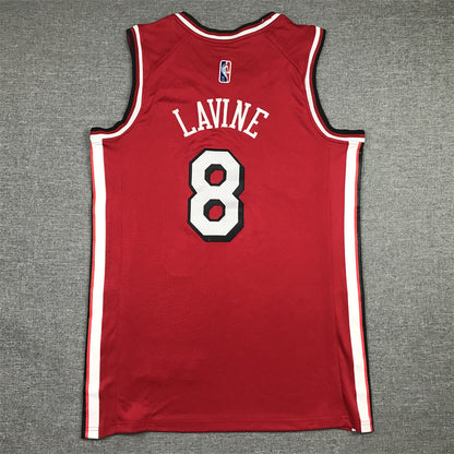 Chicago Bulls Zach LaVine #8 2022 City Edition Swingman Jersey – Embroidered