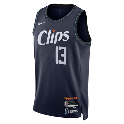 LA Clippers Paul George Navy 2023-2024 seasonJersey