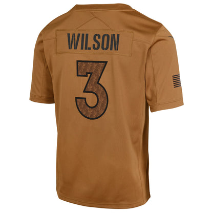 Russell Wilson Denver Broncos Nike Salute To Service Limited Jersey - Brown