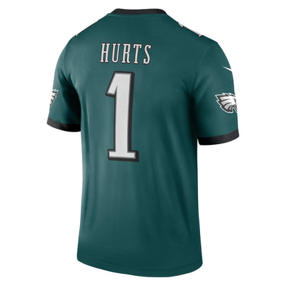 Jalen Hurts Philadelphia Eagles Nike Legend Jersey - Midnight Green