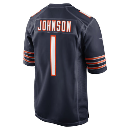 Jaylon Johnson Chicago Bears Nike  Game Jersey -  Navy