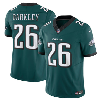 Saquon Barkley Midnight Green Philadelphia Eagles Vapor F.U.S.E. Limited Jersey