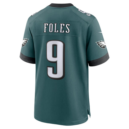 Nick Foles Philadelphia Eagles Nike Team Retired   Game Jersey - Midnight Green