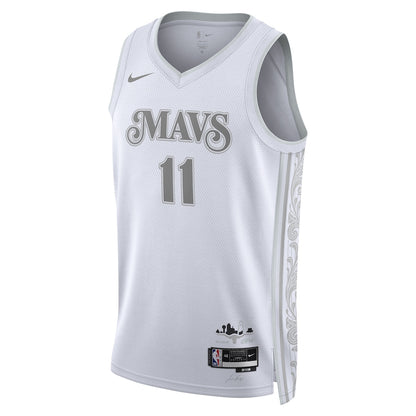 Unisex Dallas Mavericks Kyrie Irving White 2024/25 Swingman  Jersey - City Edition