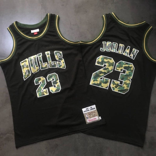 Michael Jordan Chicago Bulls 23 Black Jersey