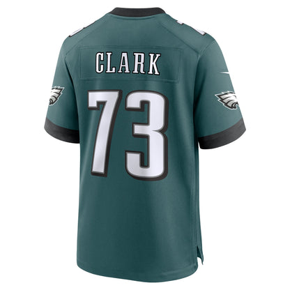 Le'Raven Clark Philadelphia Eagles Nike Team Game Jersey - Midnight Green