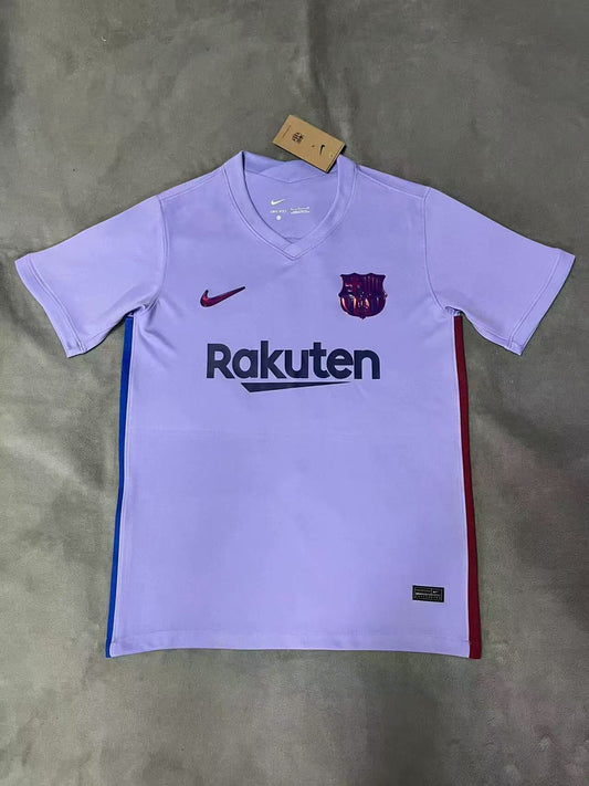 Barcelona 2021/22 Away Match Authentic Jersey - Purple
