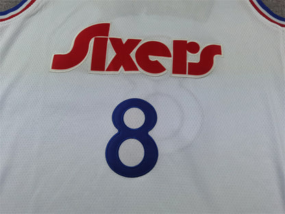 Unisex Philadelphia 76ers 2024/25 Embroidered Swingman Jersey City Edition