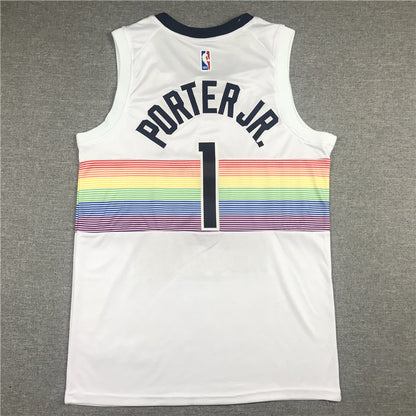 Denver Nuggets Porter Jr. #1 City Edition - Embroidered Jersey