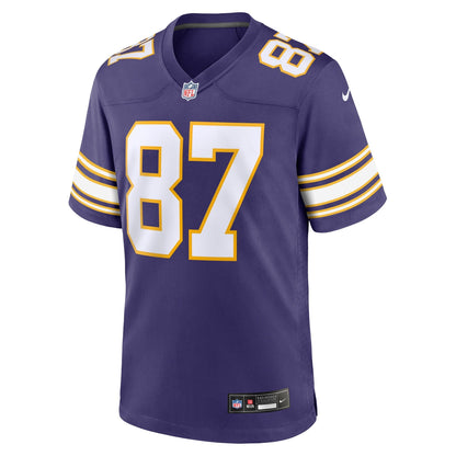 T.J. Hockenson Minnesota Vikings Nike Classic   Game Jersey - Purple