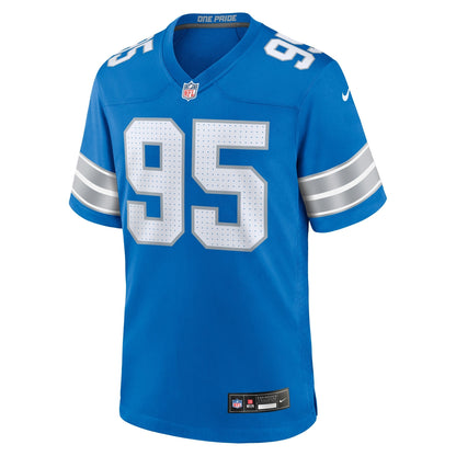 Mathieu Betts Detroit Lions Nike Game Jersey -  Blue