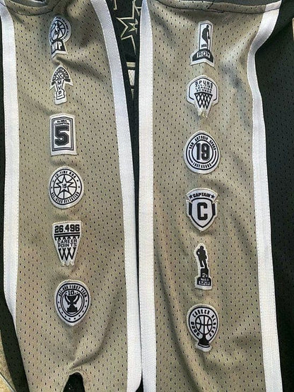 Tim Duncan Commemorative Throwback San Antonio Spurs Jersey