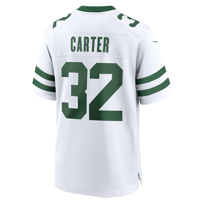 Michael Carter New York Jets Nike Game Jersey - Legacy White