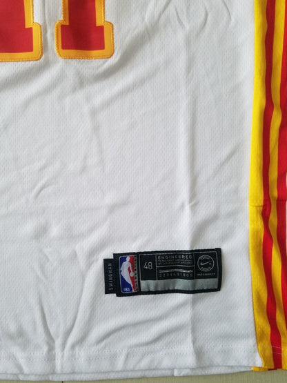 Men's Atlanta Hawks Trae Young #11 White 2020/21 Fast Break Player Jersey