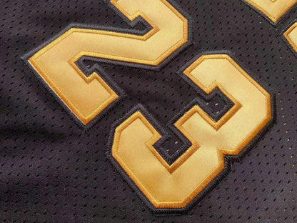 Michael Jordan Chicago Bulls 23 Black Thorwback Jersey