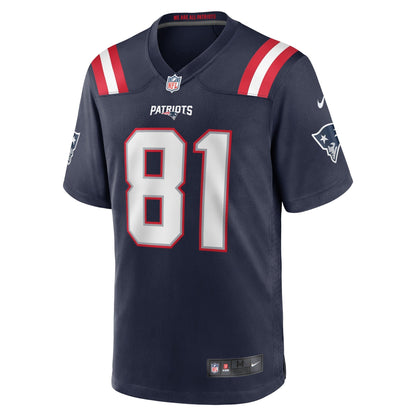 Jonnu Smith New England Patriots Nike Game Jersey - Navy
