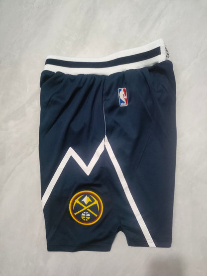 Denver Nuggets blue shorts