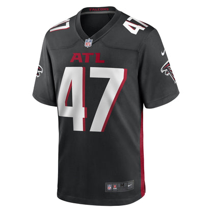 Arnold Ebiketie Atlanta Falcons Nike Game   Jersey - Black