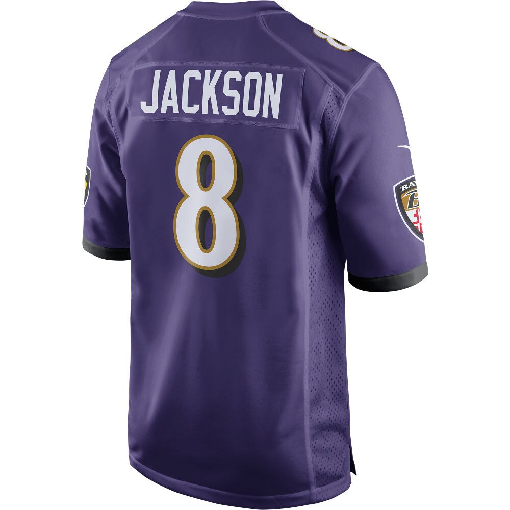 Lamar Jackson Baltimore Ravens Nike Game   Jersey - Purple