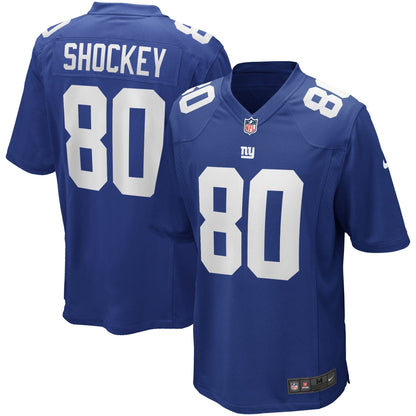 Jeremy Shockey New York Giants Nike Game Retired   Jersey - Royal