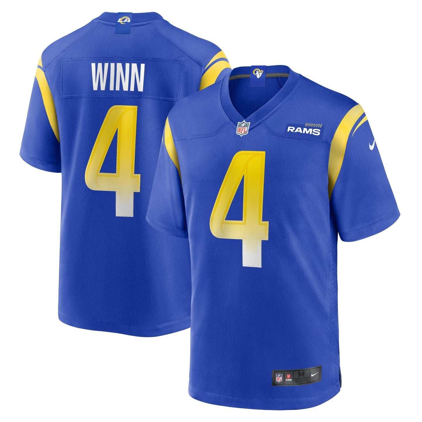 Dresser Winn Los Angeles Rams Nike Team Game Jersey -  Royal