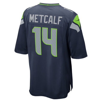 DK Metcalf Seattle Seahawks Nike Game Team Jersey - College Navy