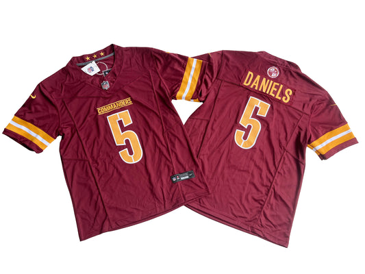 Jayden Daniels #5 Washington Commanders Nike Game Jersey - Burgundy